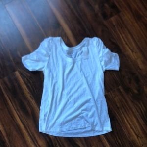 Loft (XS) vintage soft white T shirt